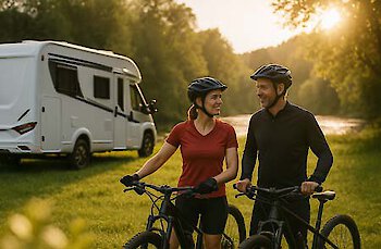 Radfahren im September im Bayerischen Wald
